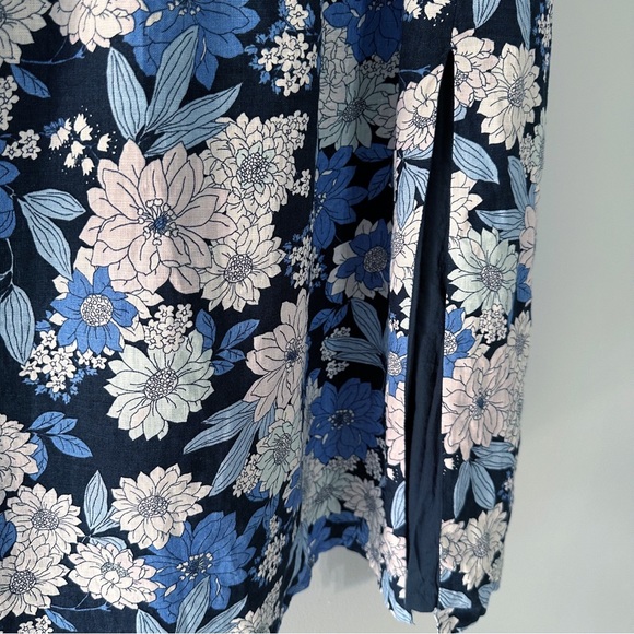 J.Crew linen daydream zinnia floral dress - Picture 7 of 10